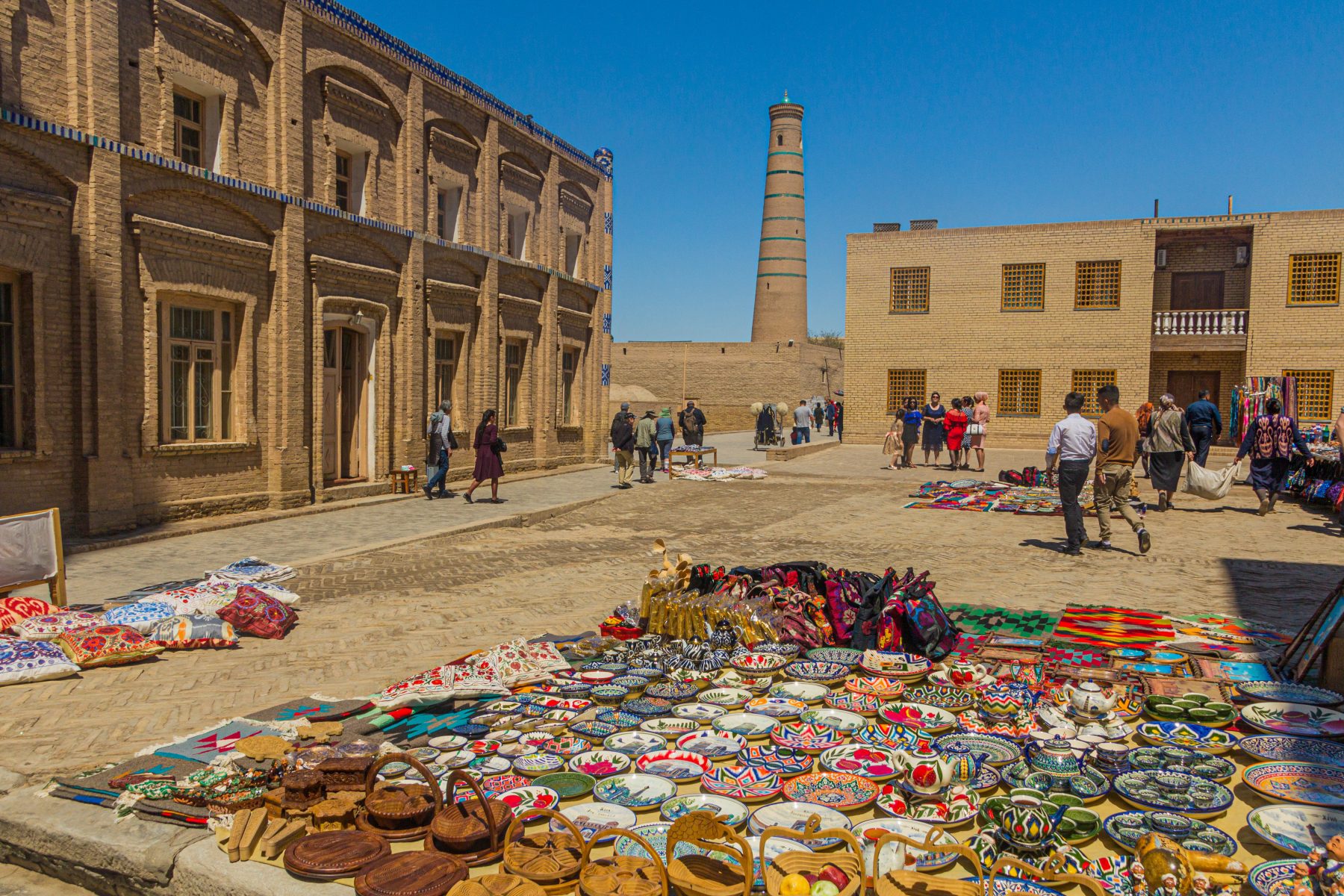 Bazaar of old Khiva